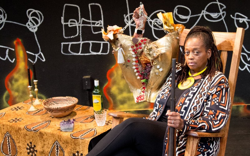 Meet Oakland's First Poet Laureate: Dr. Ayodele "WordSlanger" Nzinga - Vimarsana News